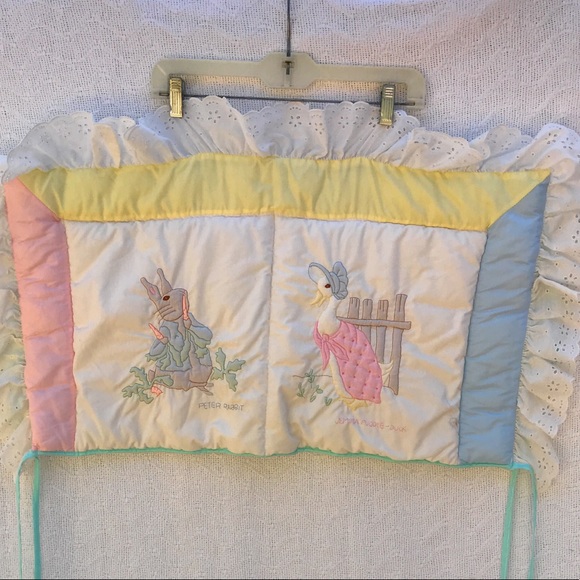 Quiltex Bedding Beatrix Potter Peter Rabbit Crib Bumper Poshmark